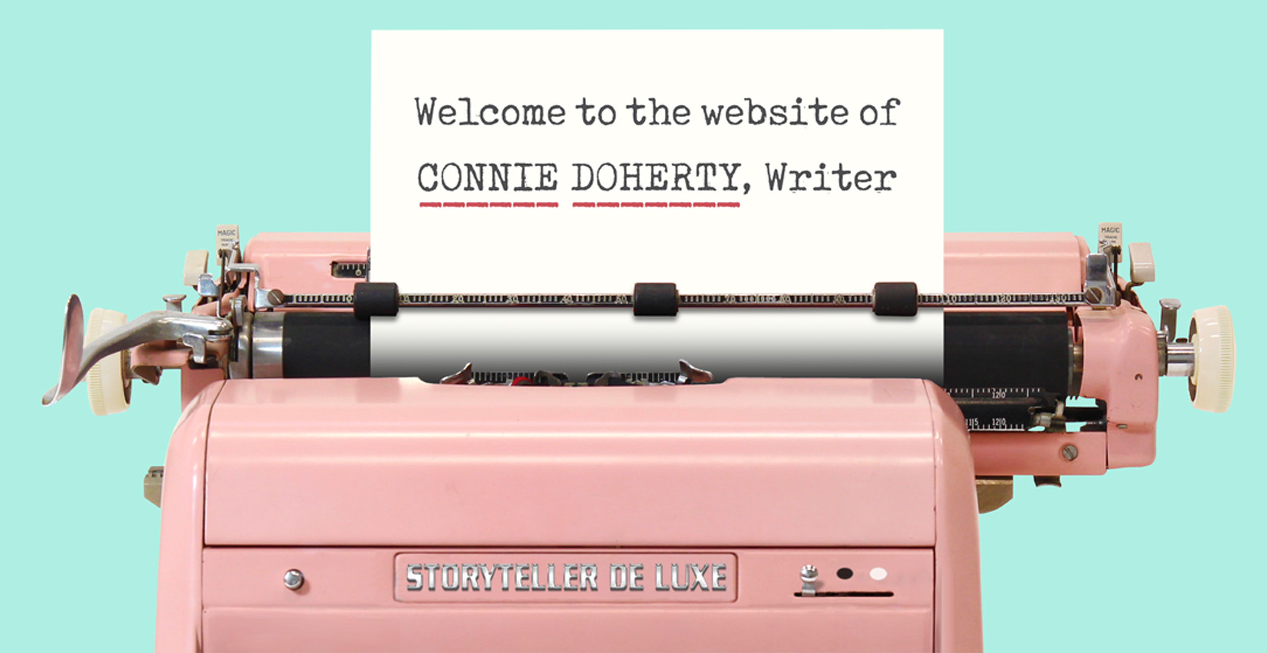 connie doherty storyteller deluxe typewriter connie doherty storyteller deluxe typewriter